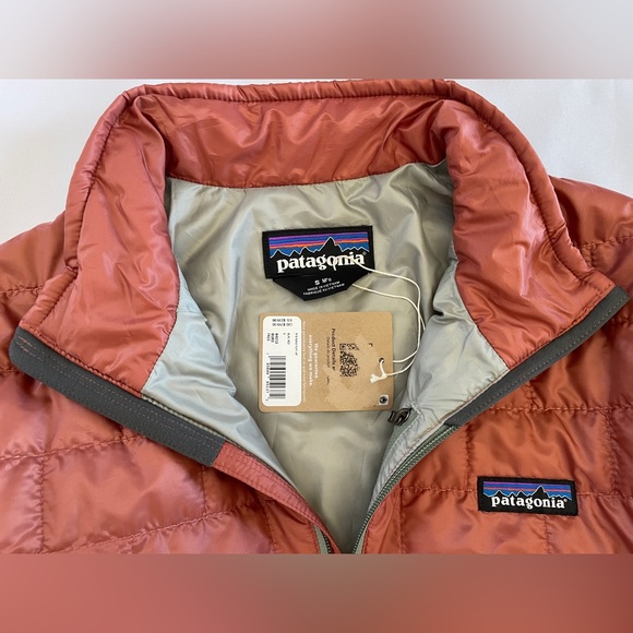 Patagonia Nano Puff Jacket Men’s Size S Burl Red - Picture 6 of 14